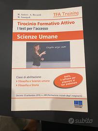 TFA storia e filosofia, filosofia e scienze umane