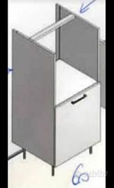 Colonna forno Scavolini Sax bianco laccata lucida