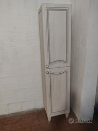 Mobile colonna provenzale Shabby Chic a due ante