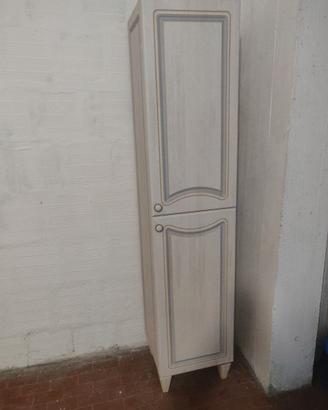 Mobile colonna provenzale Shabby Chic a due ante