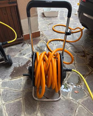 Arrotolatore e tubo da 30 metri
