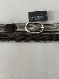 Cintura uomo in corda intrecciata Chiarugi Firenze