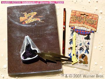 Vintage HARRY POTTER Segnalibro Trasferelli Gomma