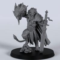 Pristinus Silvermane - Pit-Fighters - Miniatura