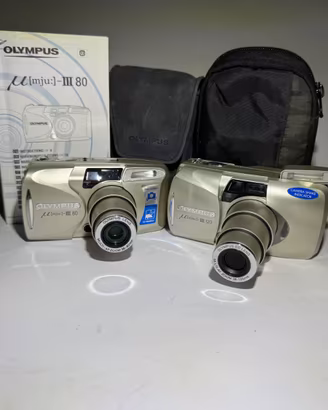 Fotocamere analogiche - Olympus Mju III 80 e 120