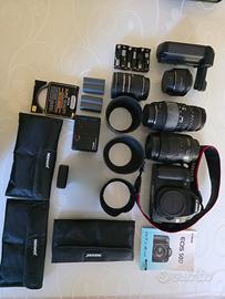 Canon eos 50D e vari obiettivi 