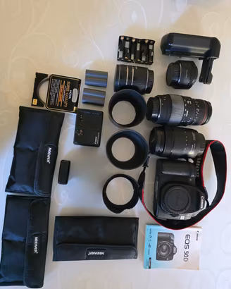 Canon eos 50D e vari obiettivi 