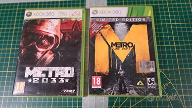 Lotto Metro 2033 + Metro Last Light - Xbox 360