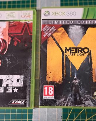 Lotto Metro 2033 + Metro Last Light - Xbox 360