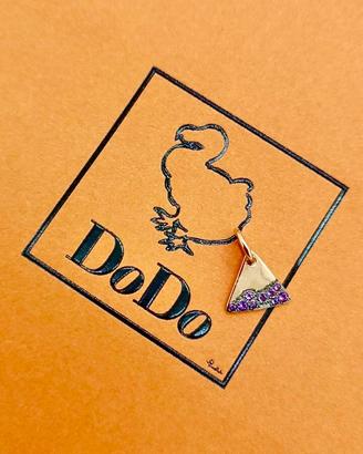 Dodo tag viola ametiste oro rosa nuovo