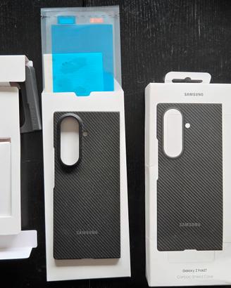 Cover Samsung galaxy Z fold 7 in carbonio