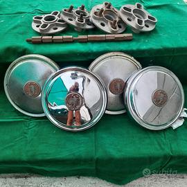 Borchie originali Abarth X10 OT e Fiat 850 cc
