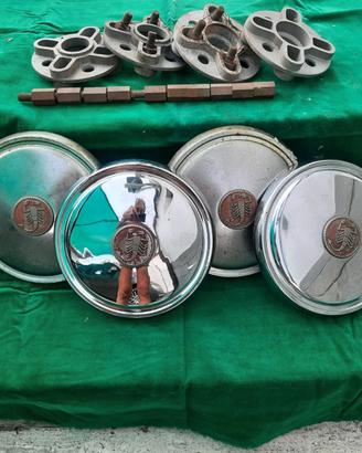 Borchie originali Abarth X10 OT e Fiat 850 cc