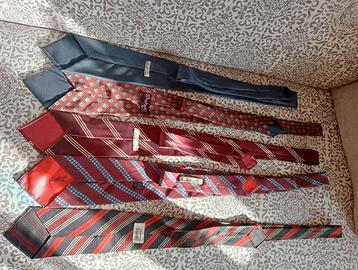 Cinque cravatte vintage pregiate