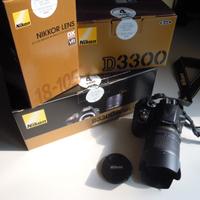 Nikon D3300 con AF-S DX 18-105mm