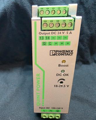 Phoenix Contact Quint 24V 5A Alimentatore