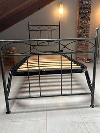 Letto vintage in ferro battuto