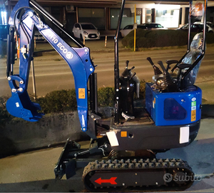 mini escavatore 10q diesel carro allargabile Rippa