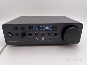 SoundBLASTER X5 scheda audio Hi-res USB bi-DAC