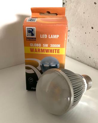 Lampadina Led Rossini Illuminazione Globo 5W 3000K