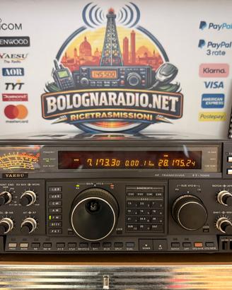 Yaesu FT 1000D + BPF1 + DVS2 full filtri Garanzia