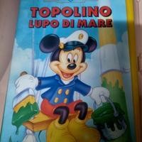 videocassetta Disney  "Topolino lupo di mare"