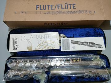 Raro Flauto traverso Amati Kraslice AFL 201 nuovo