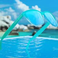 Occhiali hawkers bicolor tiffany clear blu (nuovi)