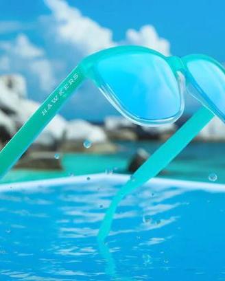 Occhiali hawkers bicolor tiffany clear blu (nuovi)