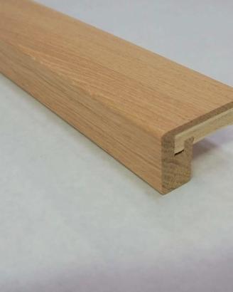 Tori scala in Parquet prefinito 10mm rovere grezzo