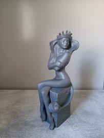 Statuina Royal Copenhagen Segno zodiacale Leone