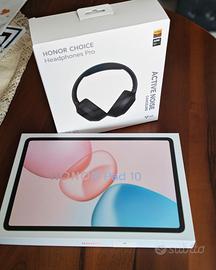 Tablet Pad 10 e cuffia wireless Honor