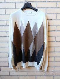 maglia girocollo uomo in lana cachemire 