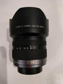 Panasonic 7-14 f.4 x micro quattro terzi 