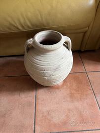 Orcio Giara antica in terracotta per arredamento