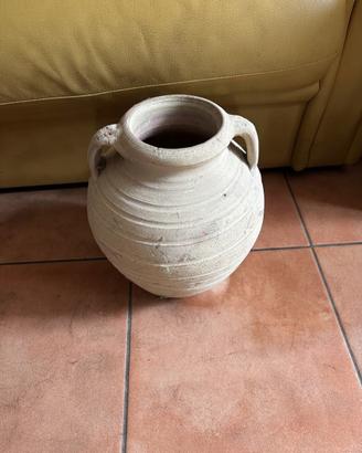 Orcio Giara antica in terracotta per arredamento