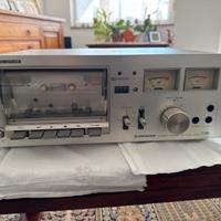 Stereo cassette tape deck