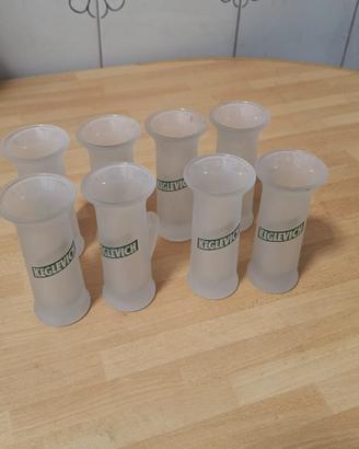 Set 8 bicchierini da vodka Keglevich