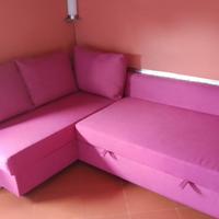 Divano-letto Ikea FRIHETEN bordeaux