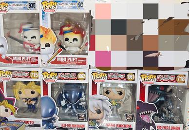 Funko pop Yu- gi- oh e ghostbusters afterlife