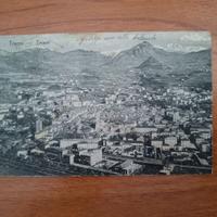Antica cartolina Trento - Vista aerea (1911)