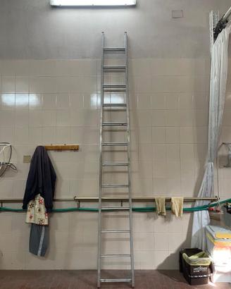 Scala in alluminio ad appoggio 3,45 mt