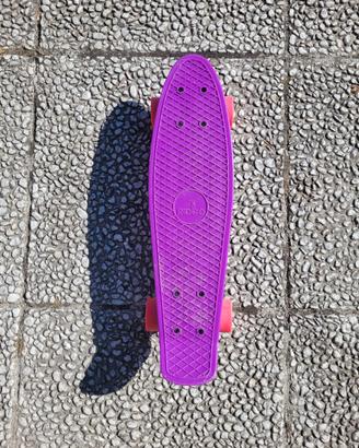 Skateboard Ridge viola e rosa 
