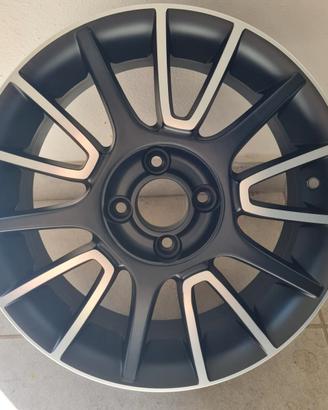 1 cerchio lega fiat 500 panda punto r15 ls2751