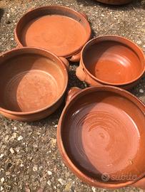Teglie in terracotta