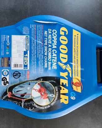 coppia catene da neve Goodyear G9