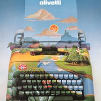 Poster Olivetti- "Portami una portatile"