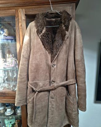 Cappotto in vero shearling