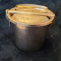 Schiscetta vintage in acciaio