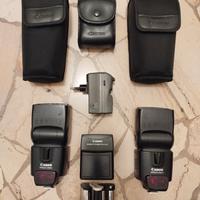 set flash Canon 430ex II ST-E2 trasmettitore